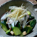kママ４１８７'s cooksnap of when they made きゅうりの中華風炒め.