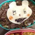 りんごⓒ's cooksnap of when they made そぼろご飯deモンチッチ＊簡単キャラ弁.