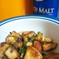 たららん＊'s cooksnap of when they made MY定番つまみ：鶏胸肉炒め.