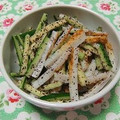moruchama's cooksnap of when they made ☆ちくわときゅうりのゆかり和え☆.