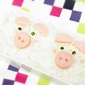 シュウちゃんのママ's cooksnap of when they made キャラ弁♡簡単ぶたさん弁当.