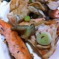 yappeco's cooksnap of when they made たっぷりきのこバタぽん❀サーモンムニエル.