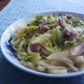 doiko's cooksnap of when they made 簡単焼きうどん.