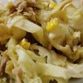 michiyo36's cooksnap of when they made 【甘塩】キャベツとツナの和えもの.