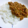 あかいきりん's cooksnap of when they made トマトの酸味で☆キーマカレー.