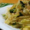 mmameco's cooksnap of when they made セロリのアジアン炒め〜♪.