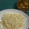 世界一の花's cooksnap of when they made ピリ辛☆ざるラーメン.