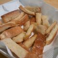 tamamix04's cooksnap of when they made パン耳ラスク.