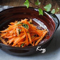 kazz72's cooksnap of when they made 簡単！止まらない人参炒め.