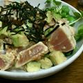 1nokura's cooksnap of when they made まぐろとアボガドの梅あえサラダ.