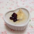 まくのうち's cooksnap of when they made 和テイスト☆きなこクリームON餡子プリン.