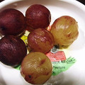 Ｐ子ママ's cooksnap of when they made 巨峰の皮をきれいにむく方法♪.