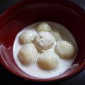 えこにゃん☆'s cooksnap of when they made 簡単！豆腐白玉　くるみのあん　.