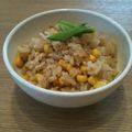 りーしまちゃん's cooksnap of when they made とうもろこしとツナの炊き込みご飯.