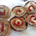 なっちママ☆'s cooksnap of when they made 余った餃子の皮でバーグピッツァ.