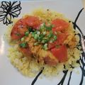 ゆりYO船長's cooksnap of when they made ふあとろトマトたまごあんかけチャーハン.