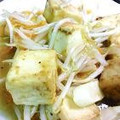 sadcat's cooksnap of when they made 厚揚げのもやしあんかけ.