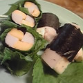 時花菜's cooksnap of when they made チーズと魚肉ソーセージの巻きまき.
