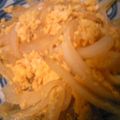 ぷーこっ's cooksnap of when they made ポン酢で☆玉ねぎの卵とじ.