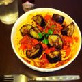 naru28's cooksnap of when they made 茄子としめじのミートスパ.