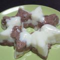 ☆☆ポン子☆☆'s cooksnap of when they made 親子クッキング♪うしさんのミルクプリン.