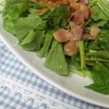 ☆komi☆'s cooksnap of when they made 空心菜(春キャベツ)のベーコンサラダ.