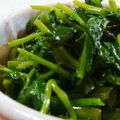 mmameco's cooksnap of when they made ほうれん草カラシ和え　＆おまけの豆知識.