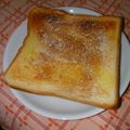 ijumama's cooksnap of when they made ♦★レモンティー味のバタートースト★♦.