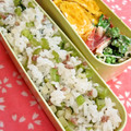 ちわここ's cooksnap of when they made 大根の皮と葉っぱのしゃきしゃき混ぜご飯.