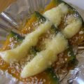 タブレット's cooksnap of when they made かぼちゃのマヨ焼き★.