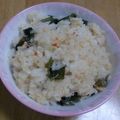 蔓唐草's cooksnap of when they made 安いカニ缶と乾燥ワカメで☆炊き込み飯.