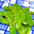 シュウちゃんのママ's cooksnap of when they made 絹さやのマヨネーズ炒め.