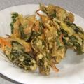 きらり流れ星's cooksnap of when they made 野菜で簡単かきあげ.
