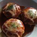 天河流羽's cooksnap of when they made しゃきしゃき！えのきハンバーグ.
