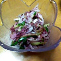 nskd888's cooksnap of when they made 玉ねぎときゅうりのゆかり和え.