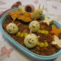 マッハママ's cooksnap of when they made くるりんパスタ♪キャラ弁の飾り.
