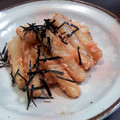 Ninfea's cooksnap of when they made 長芋のバターめんつゆ炒めたらこ和え.