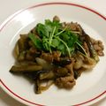 border514's cooksnap of when they made なすと豚肉のエスニック炒め.