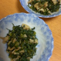 SILK0205's cooksnap of when they made 生姜香る油揚げの旨み大根葉炒め.