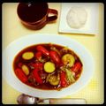 まくちょ's cooksnap of when they made さつまいものカレースープ.