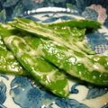 実菜都's cooksnap of when they made きぬさや☆パパッと炒め♪.