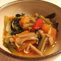 さとちゃんちゃん's cooksnap of when they made 小松菜とかぼちゃのさっと煮.