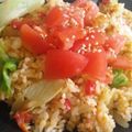 水谷　蓮's cooksnap of when they made レタスとトマトの炒飯.