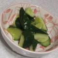 きらり流れ星's cooksnap of when they made きゅうりの浅漬け風.