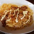 ごろんちょぱっぱ's cooksnap of when they made 混ぜるだけ☆おろし納豆パスタ（温・冷可）.