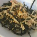 ｂｕｂｕ30's cooksnap of when they made ひじきとツナ缶和えるダケ.