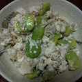 さるこりん's cooksnap of when they made ■そら豆とオキアミの簡単白和え■.