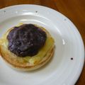 青杏仁's cooksnap of when they made イングリッシュマフィンであんバーガー.