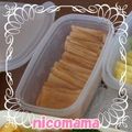 にこっとまま's cooksnap of when they made レンジde簡単＊生八ツ橋＊.