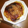 天使のみうちゃん's cooksnap of when they made 山芋たっぷりのお好み焼き.